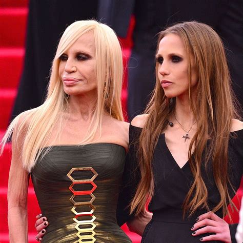 did gianni versace have a daughter|allegra versace before and after.